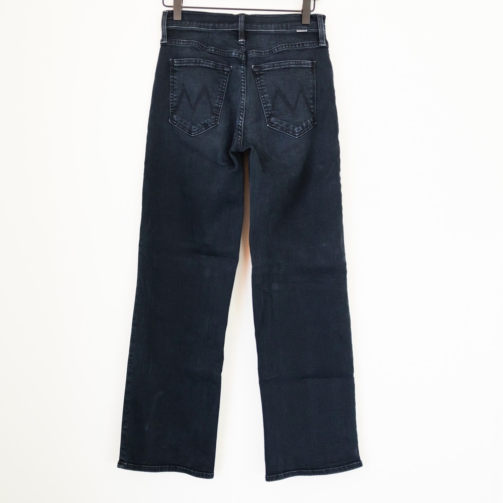 Mother Denim Rambler Wide Leg Mid Rise Dark Wash Jeans Size 26 Night in Venice - Picture 9 of 14